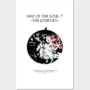 MAP OF THE SOUL: 7 ~ The Journey ~ Moon Dark Posters and Art